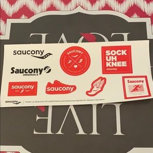 Saucony Stickers